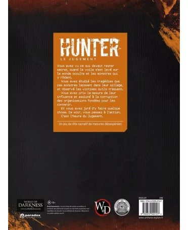 Hunter : Le jugement - Livre de Règles