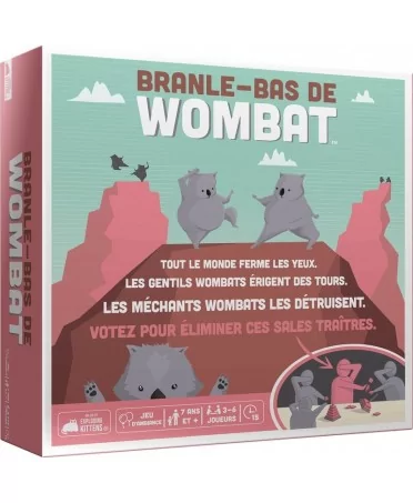 Branle-Bas de Wombat - Exploding Kittens | STARPLAYER
