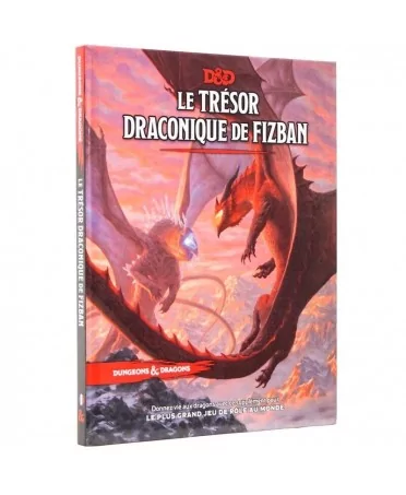 D&D 5E : Le Trésor Draconique de Fizban - Jeu de Rôle - Wizards of the Coast