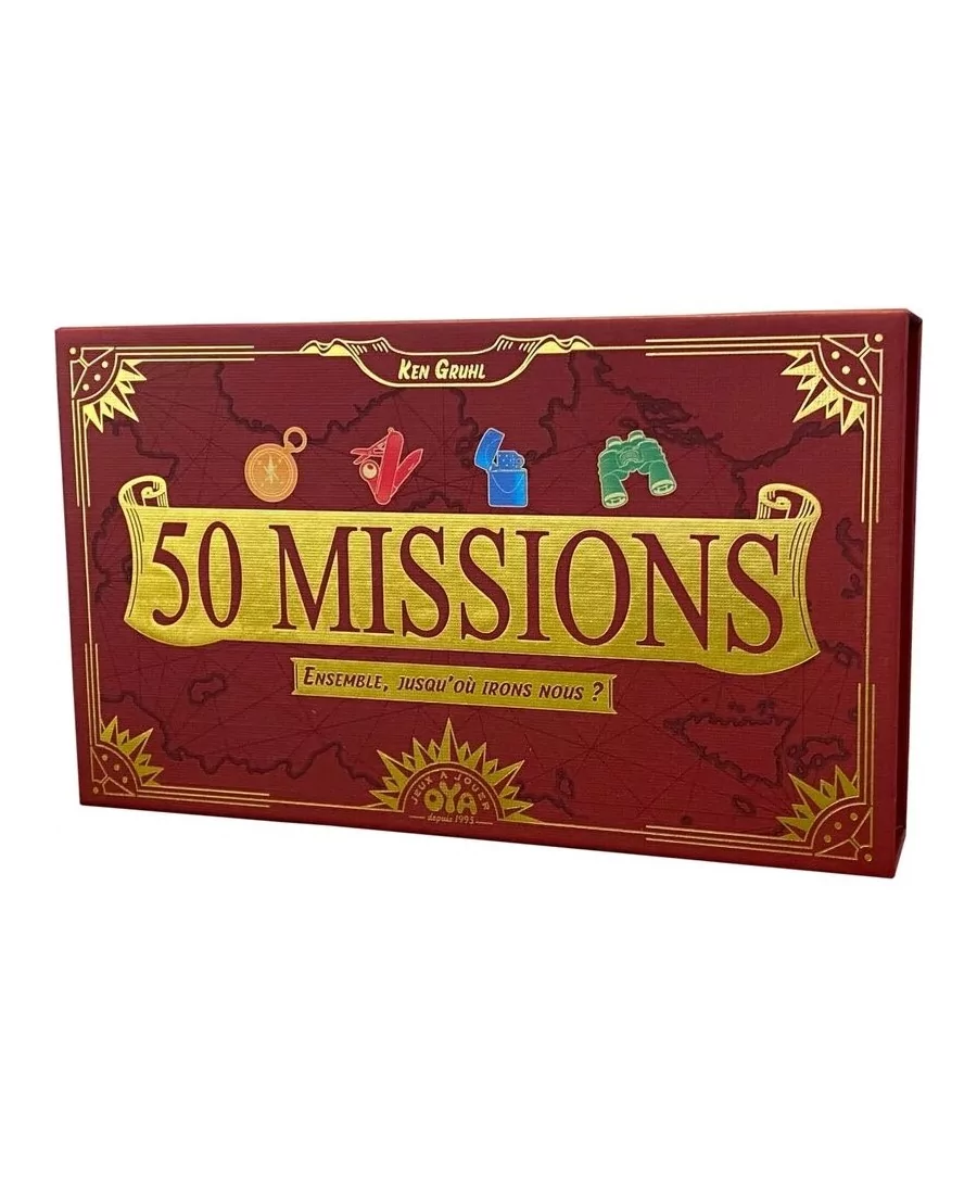 50 Missions - Jeu de Cartes - Oya Jeux - Boutique Starplayer
