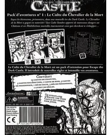 Escape the Dark Castle : Le Culte du Chevalier de la Mort (Ext)