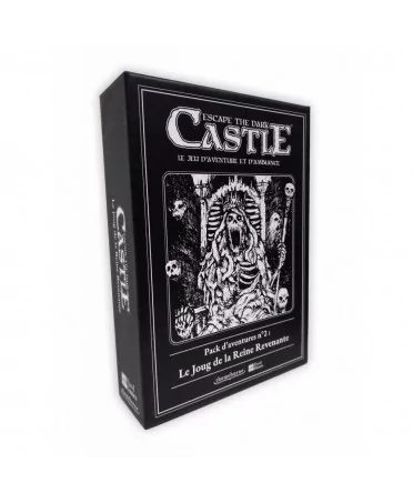 Escape the Dark Castle : Le joug de la Reine Revenante - Extension 2 | Jeu de Société