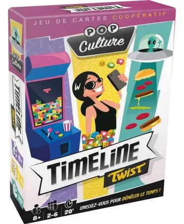 Timeline : Twist Pop Culture | Jeu de Société - STARPLAYER