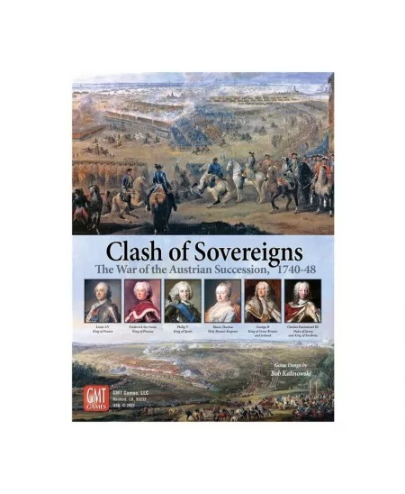 Clash of Sovereigns : The War of the Austrian Succession 1740-48 - GMT Games