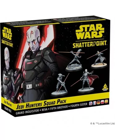 Star Wars Shatterpoint : Chasseurs de Jedi Set d’Escouade - Jeu de Figurines