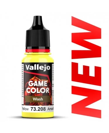 73208 – Vallejo Wash Jaune – Yellow - Peinture