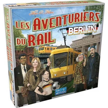 Les Aventuriers du Rail : Berlin - Jeu de Société - Days of Wonder