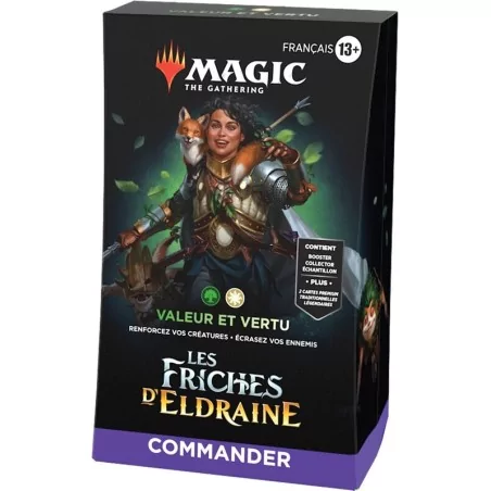 Magic the Gathering : Les friches d'Eldraine - Deck Commander - Valeur et Vertu