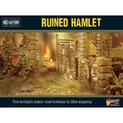 Ruined Hamlet - Bolt Action - Jeu de Figurines - Décors
