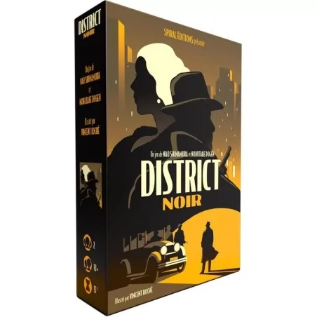 District Noir - Jeu de Société - Boutique Starplayer