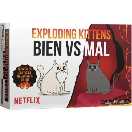 Exploding Kittens : Bien vs Mal - Jeu de Société