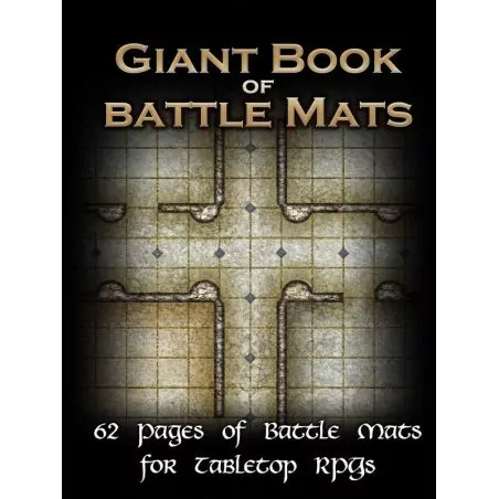 Giant Book Battle of Mats - Format A3 - Livre-Plateau de jeu