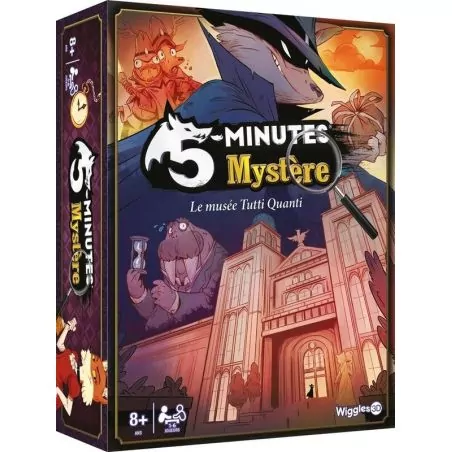 5 Minutes Mystère - Le Musée Tutti Quanti - Jeu de Société | Wiggles 3D Games
