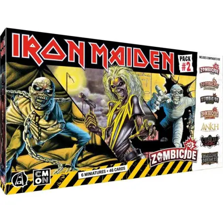Zombicide : Iron Maiden - Paquet de caractères n° 2 - Jeu de Figurines