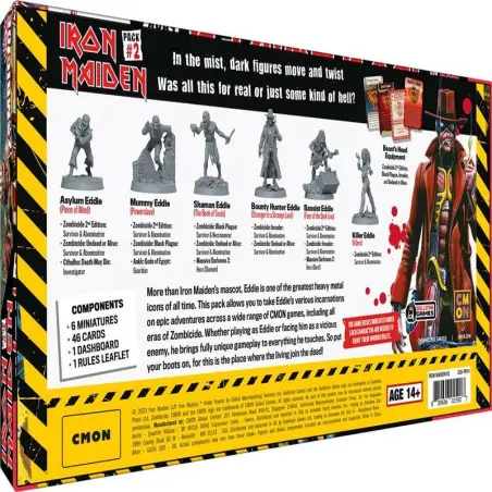 Zombicide: Iron Maiden pack n° 2