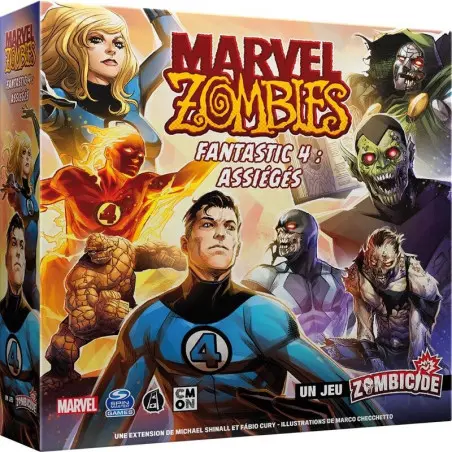 Marvel Zombies : Fantastic 4 : Assiégés (Ext) - Un jeu Zombicide - Starplayer
