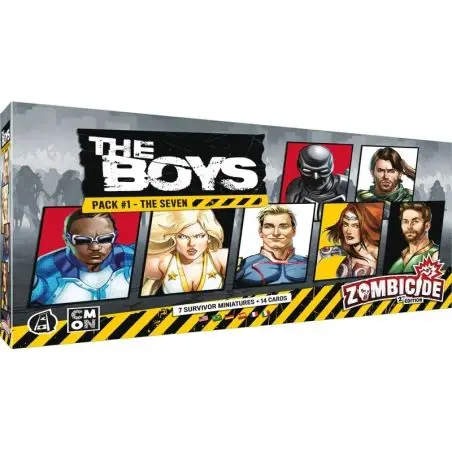 Zombicide : The Boys pack 1 The Seven - Jeu de figurines - Starplayer
