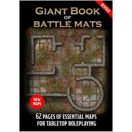 Plateau de Jeu : Revised Giant Book of Battle Mats (A3) - Accessoire Jeu de rôle