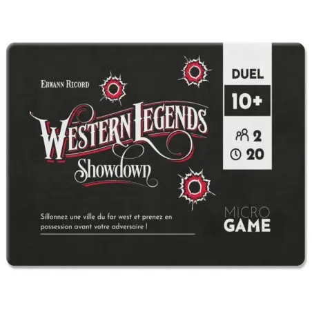 Western Legends - Showdown - Jeu de Société - Micro Game - Starplayer