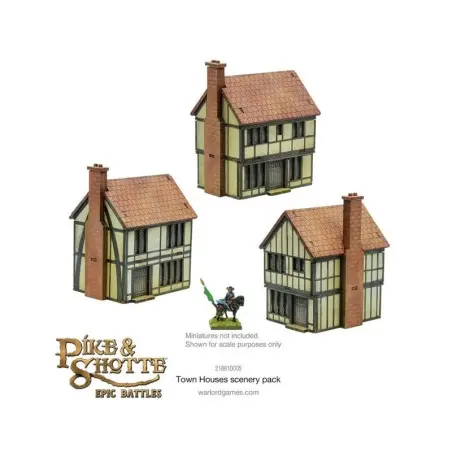 Pike & Shotte Epic Battles : Town Houses Scenery Pack - Décors jeux de figurines