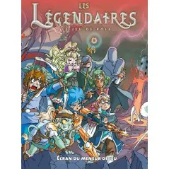 Les Légendaires: Le jeu de rôle - Écran de jeu - Black Book Editions
