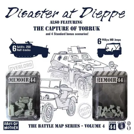 Mémoire 44 : Le Désastre de Dieppe - Extension jeu de plateau