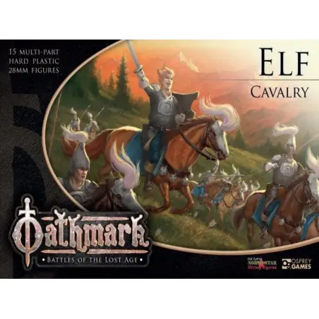 Oathmark : Elf Cavalry - Plastic - Kite de figurines à peindre