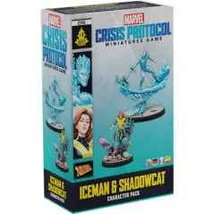 Marvel Crisis Protocol : Iceman & Shadowcat - Jeu de figurine