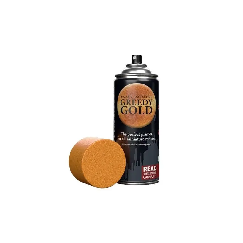 Army Painter ARMY3028 - Colour Primer - Greedy Gold (400ml)