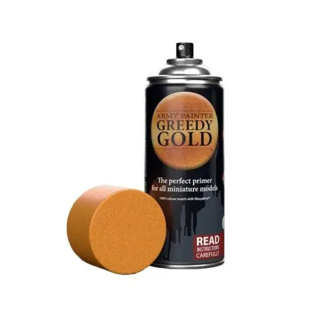 Army Painter ARMY3028 - Colour Primer - Greedy Gold (400ml)