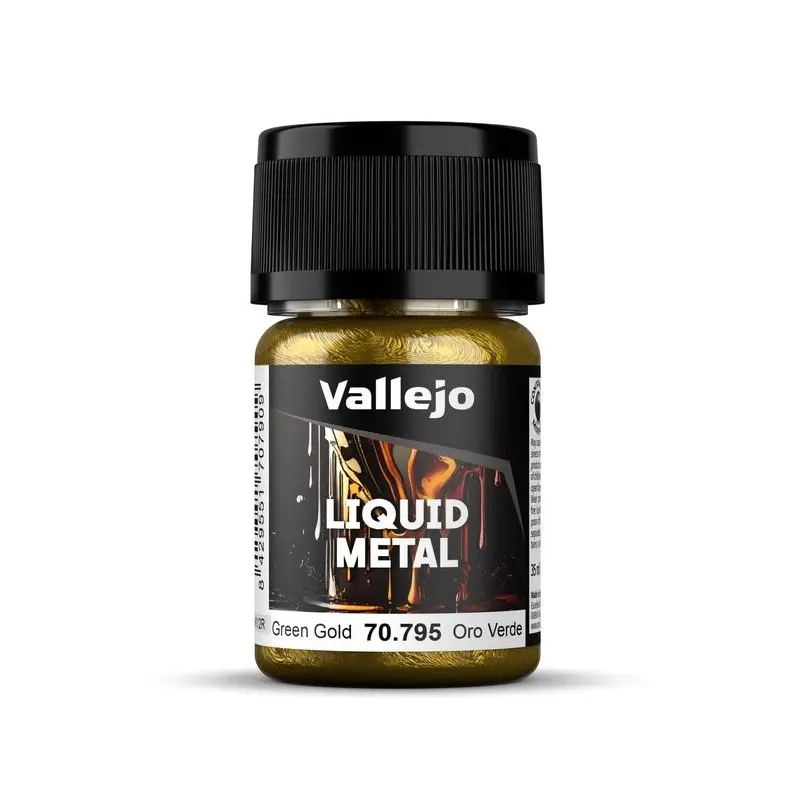 Vallejo - Liquid métal - Or Vert – Green Gold (35ml)