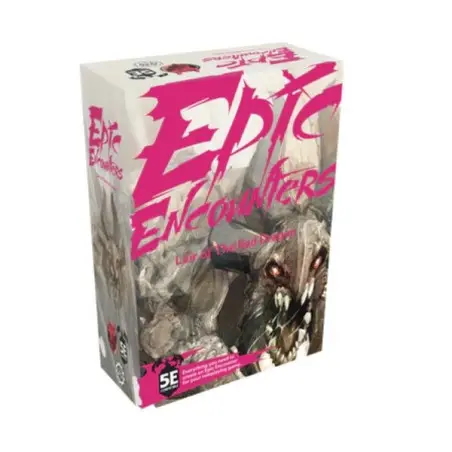 boite figurines "epic encounters" lair of red dragon