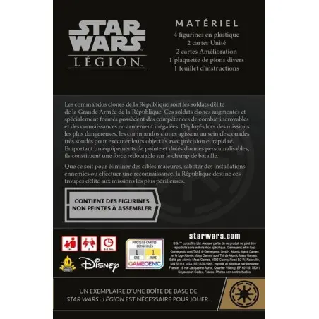 Star Wars : Légion Commandos Clones de la République