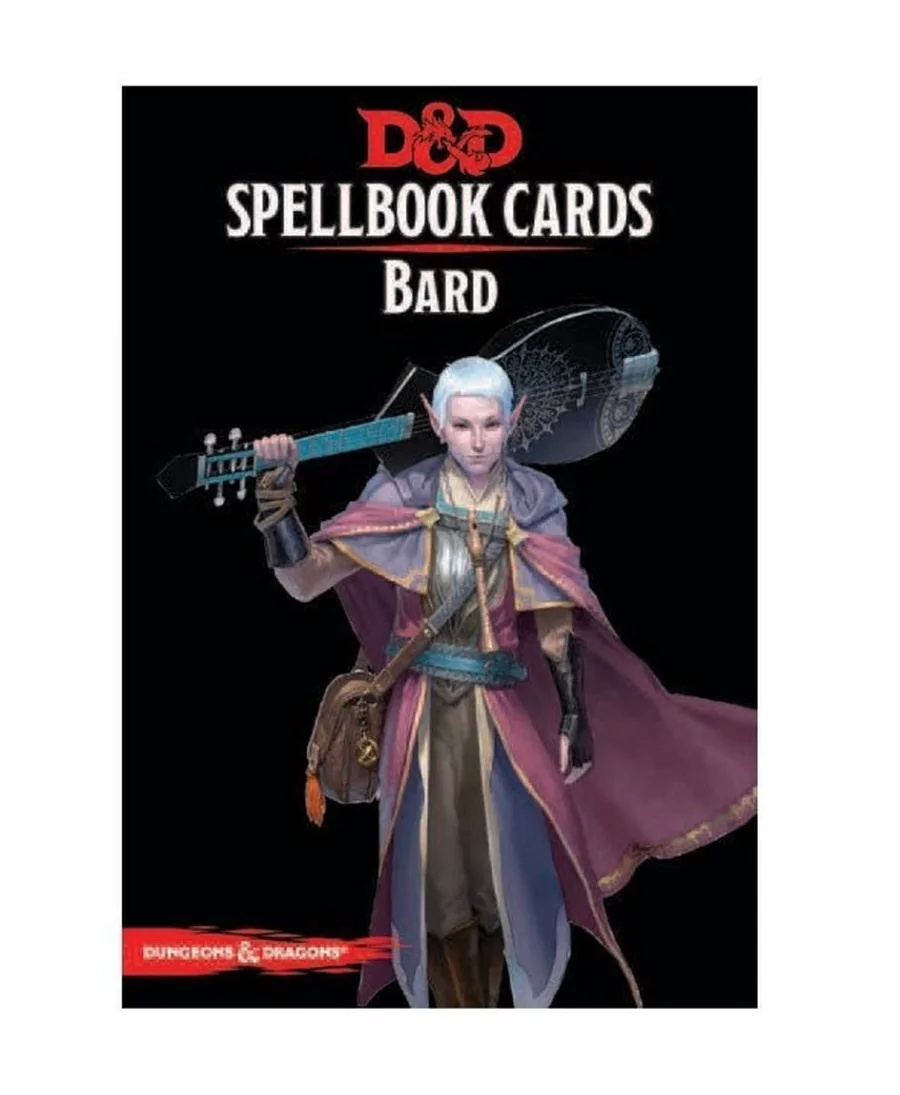 D&D5 : Bard Spellbook Cards