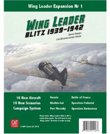 Wing Leader : Blitz 1939-1942 (VO) | Boutique Starplayer | Wargame