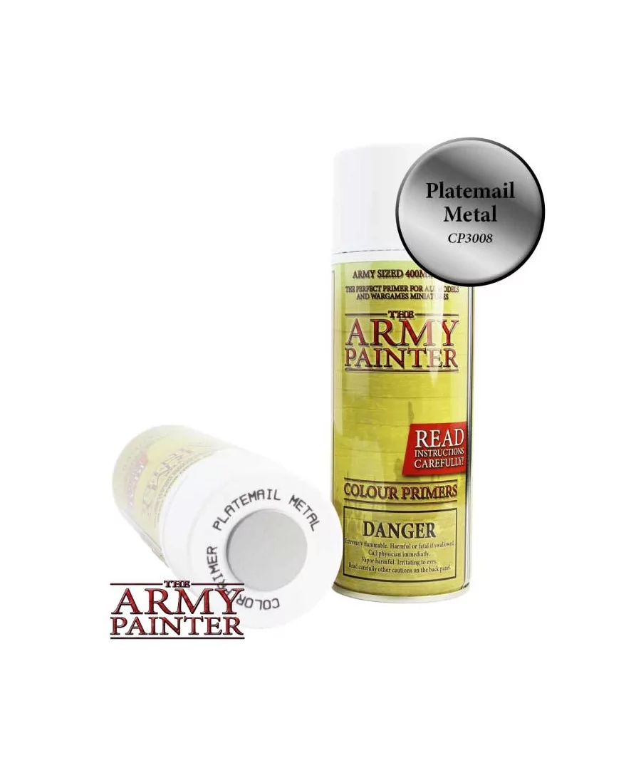 Army Painter - Sous-couche - Platemail (métal)