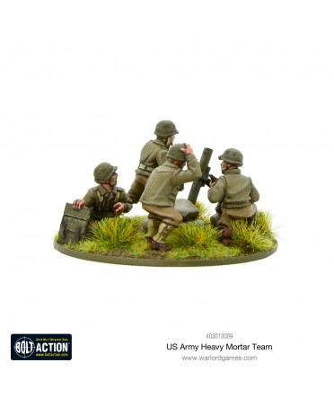 Bolt Action : US Army Heavy Mortar Team | Boutique Starplayer | Jeu de Figurines
