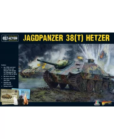 Bolt Action : Jagdpanzer 38t Hetzer (plastique) | Boutique Starplayer | Jeu de Figurines