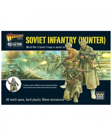 Bolt Action : Soviet Winter Infantry | Boutique Starplayer | Jeu de Figurines