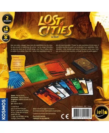 Lost Cities - Cités Perdues (2018) | Jeu de Société | Magasin Starplayer