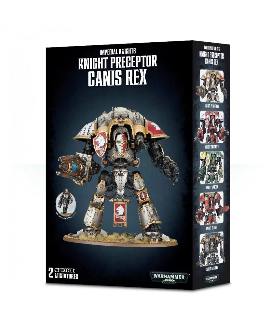Imperial Knights : Knight Preceptor Canis Rex